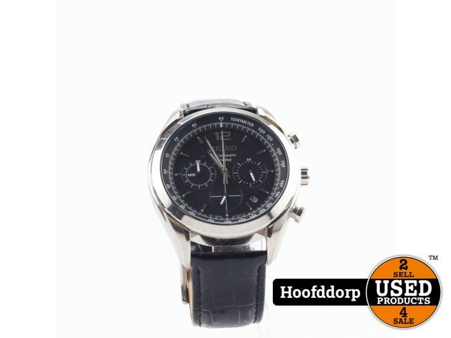 Seiko Chronograph 100m 6T63-00P8 41mm | Nette staat, Sieraden, Tassen en Uiterlijk, Horloges | Heren, Seiko, Zo goed als nieuw