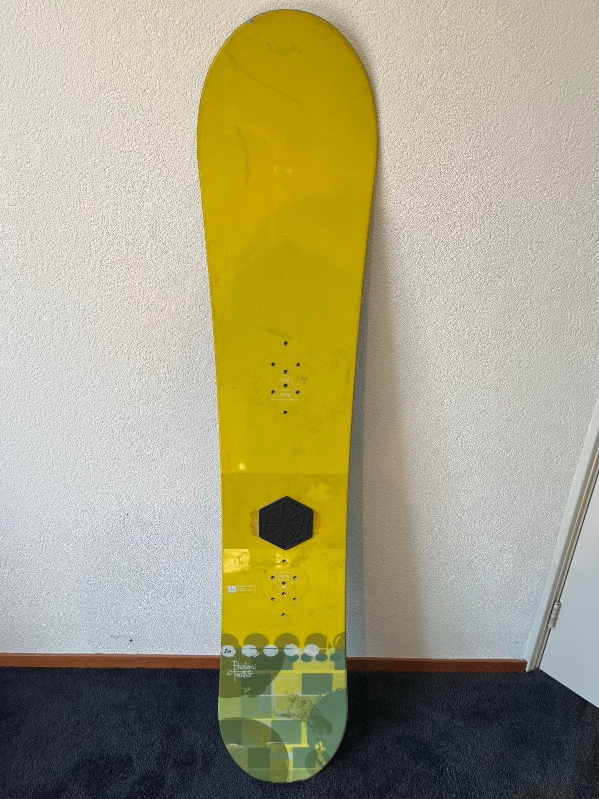 Burton Feather Snowboard 143 cm, Ophalen of Verzenden, Gebruikt, Overige typen, Overige merken