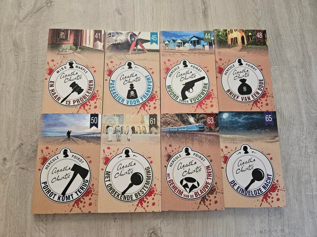 Agatha Christie Boeken Collectie - 8 Stuks, Ophalen of Verzenden, Gelezen, Agatha Christie