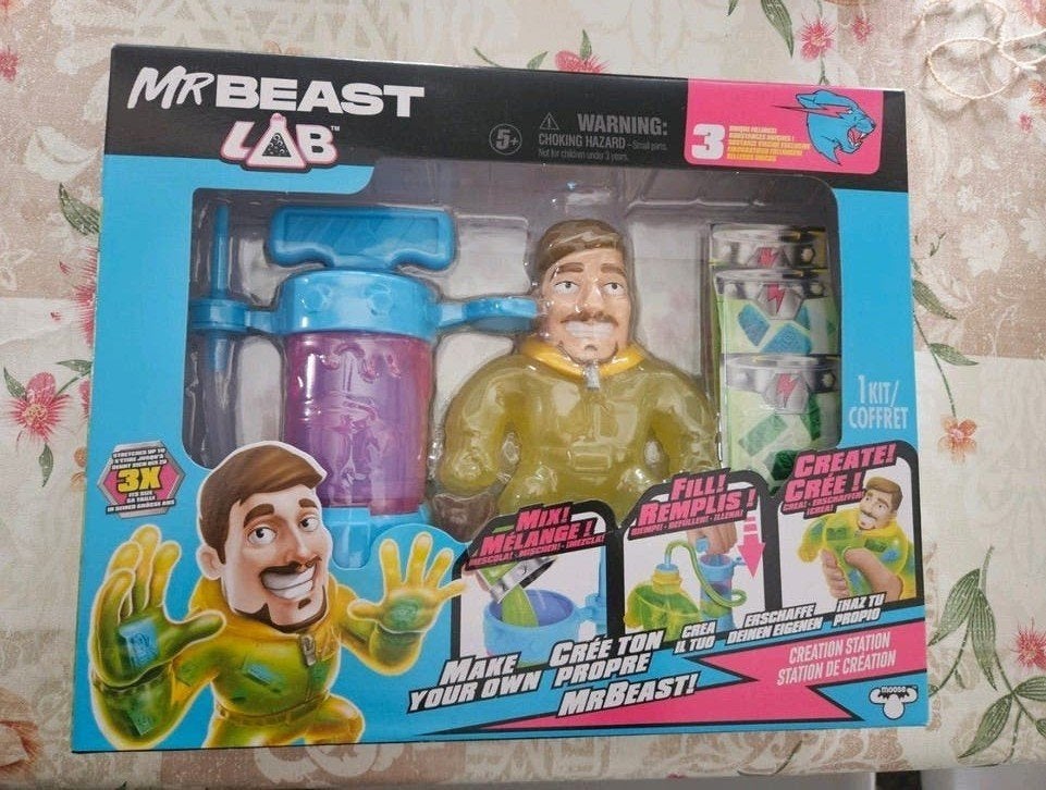 MrBeast Lab Goo-Jitsu speelset - Nieuw in verpakking, Ophalen of Verzenden, Nieuw, Jongen of Meisje