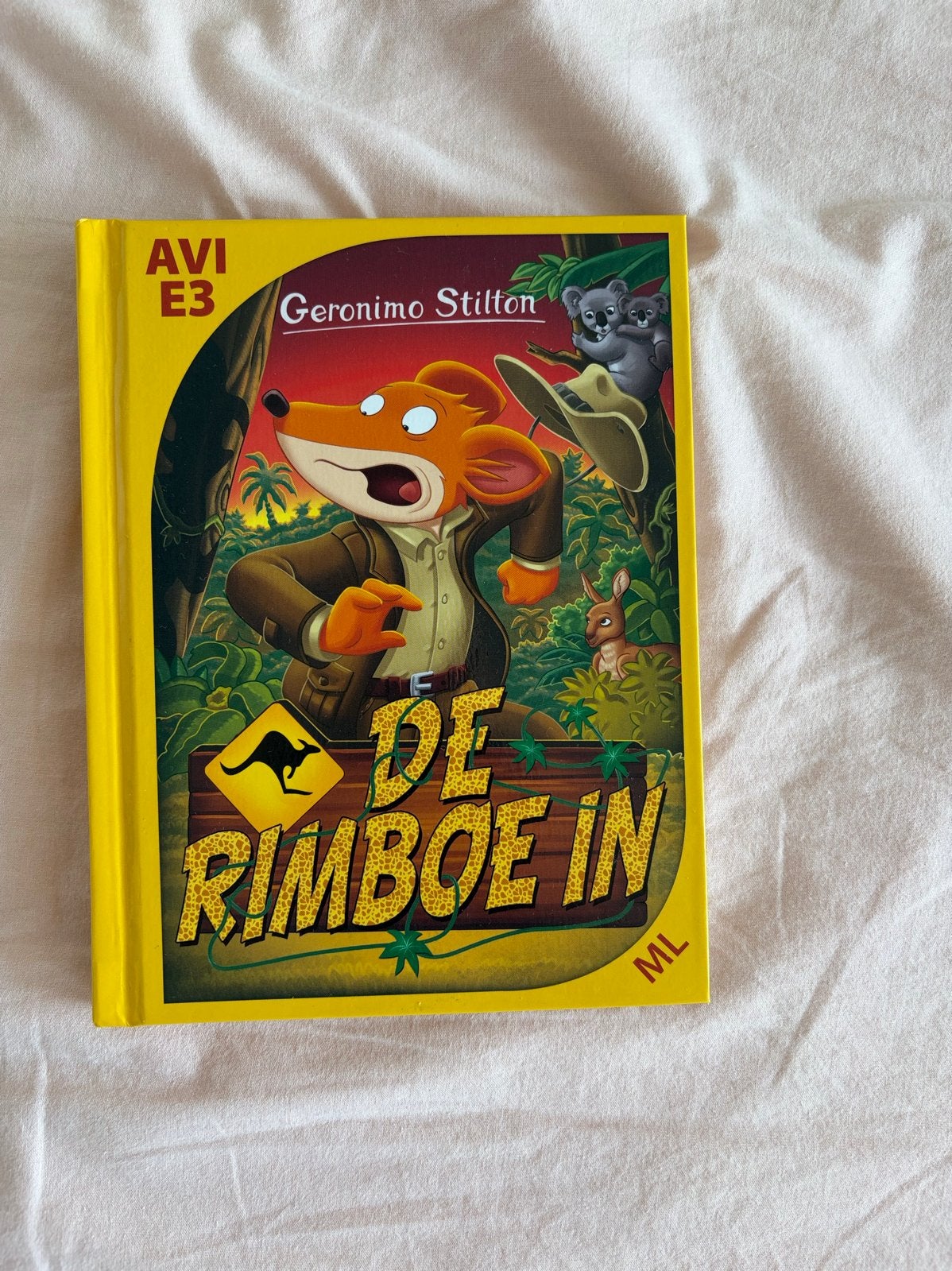 Geronimo Stilton: De Rimboe in - AVI E3, Boeken, Ophalen, Zo goed als nieuw, Fictie algemeen