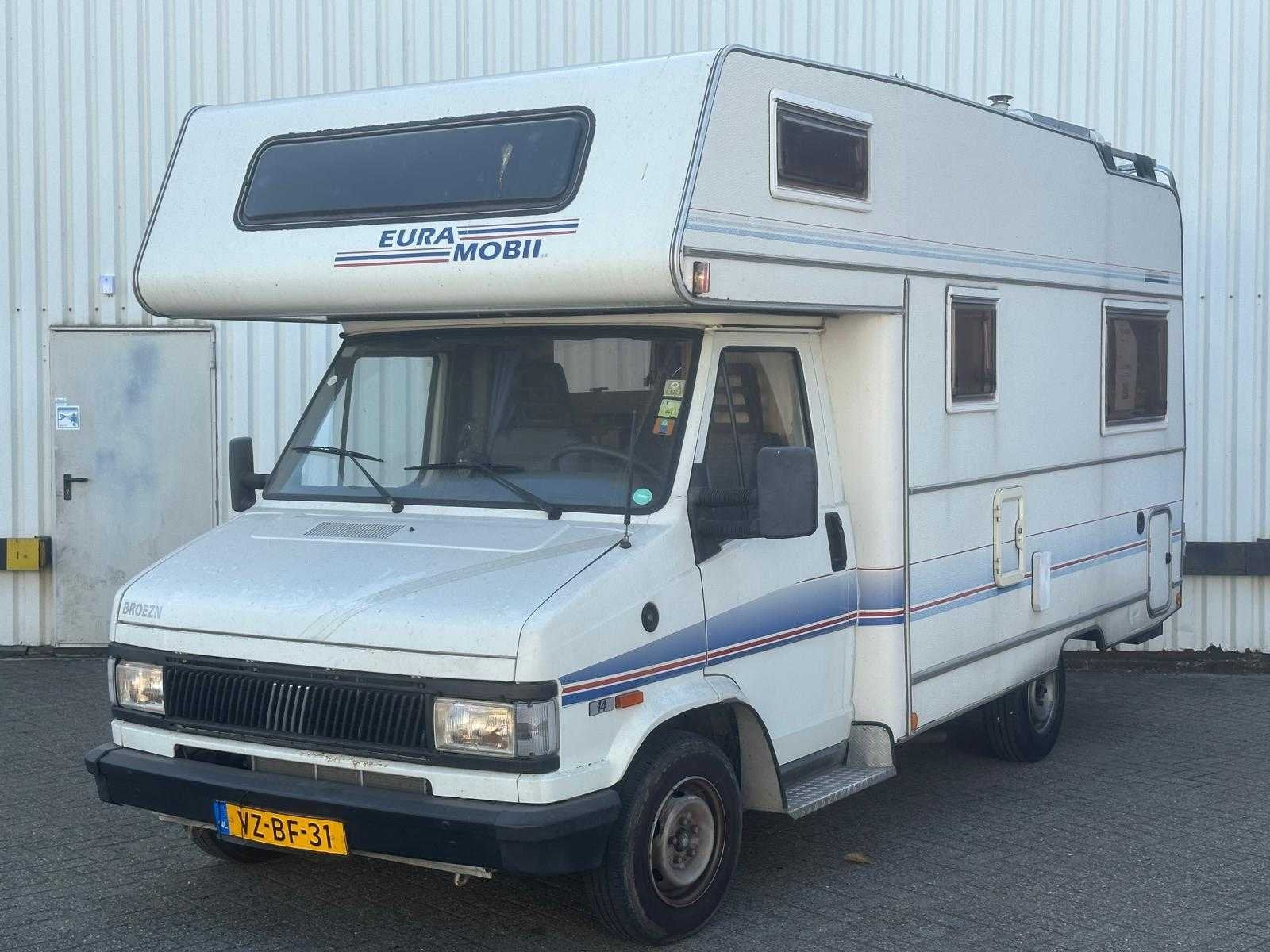 Fiat 290 Camper, VZ-BF-31, Caravans en Kamperen, Bedrijf, Diesel, Fiat