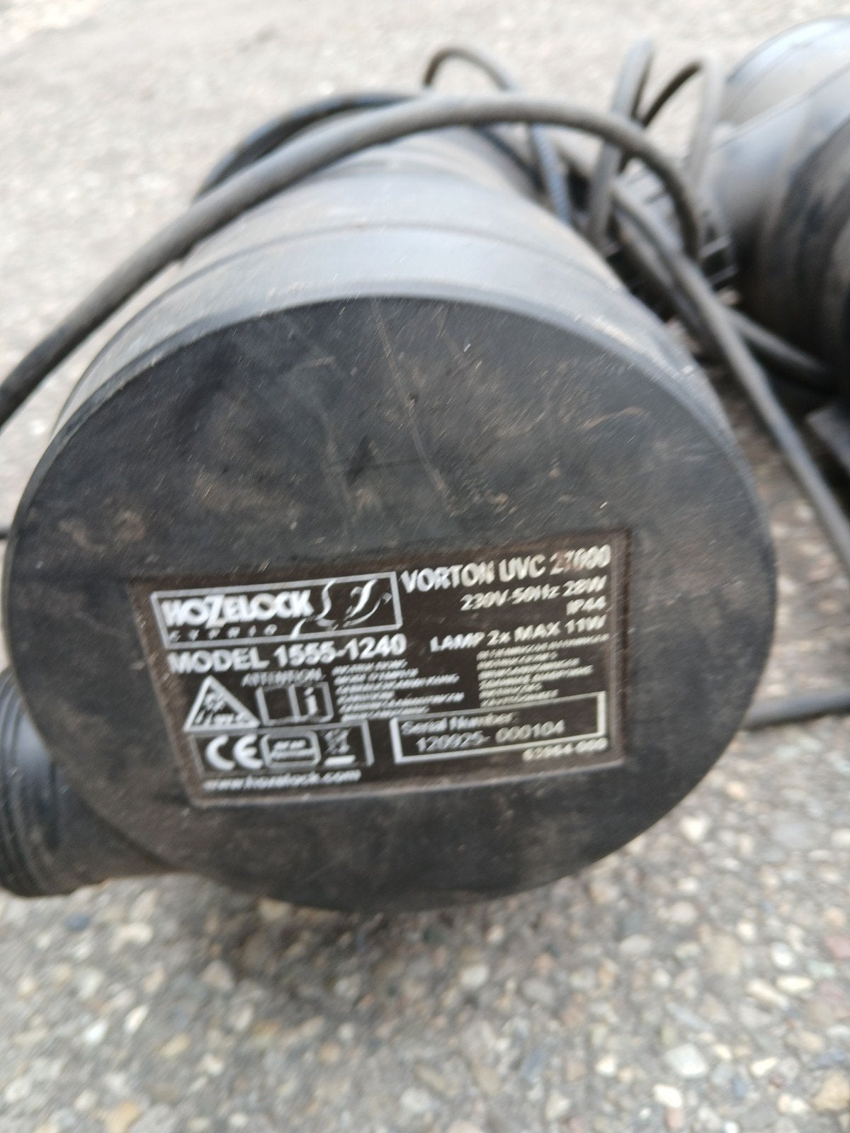 Vorton UVC 27000 vijverfilters (2 stuks), Ophalen, Gebruikt
