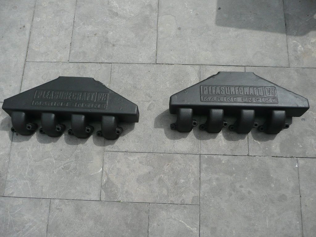 *Watergekoelde uitlaten Chevrolet Mercruiser Mercury*, Ophalen of Verzenden, Gebruikt, Motor en Techniek, Motorboot