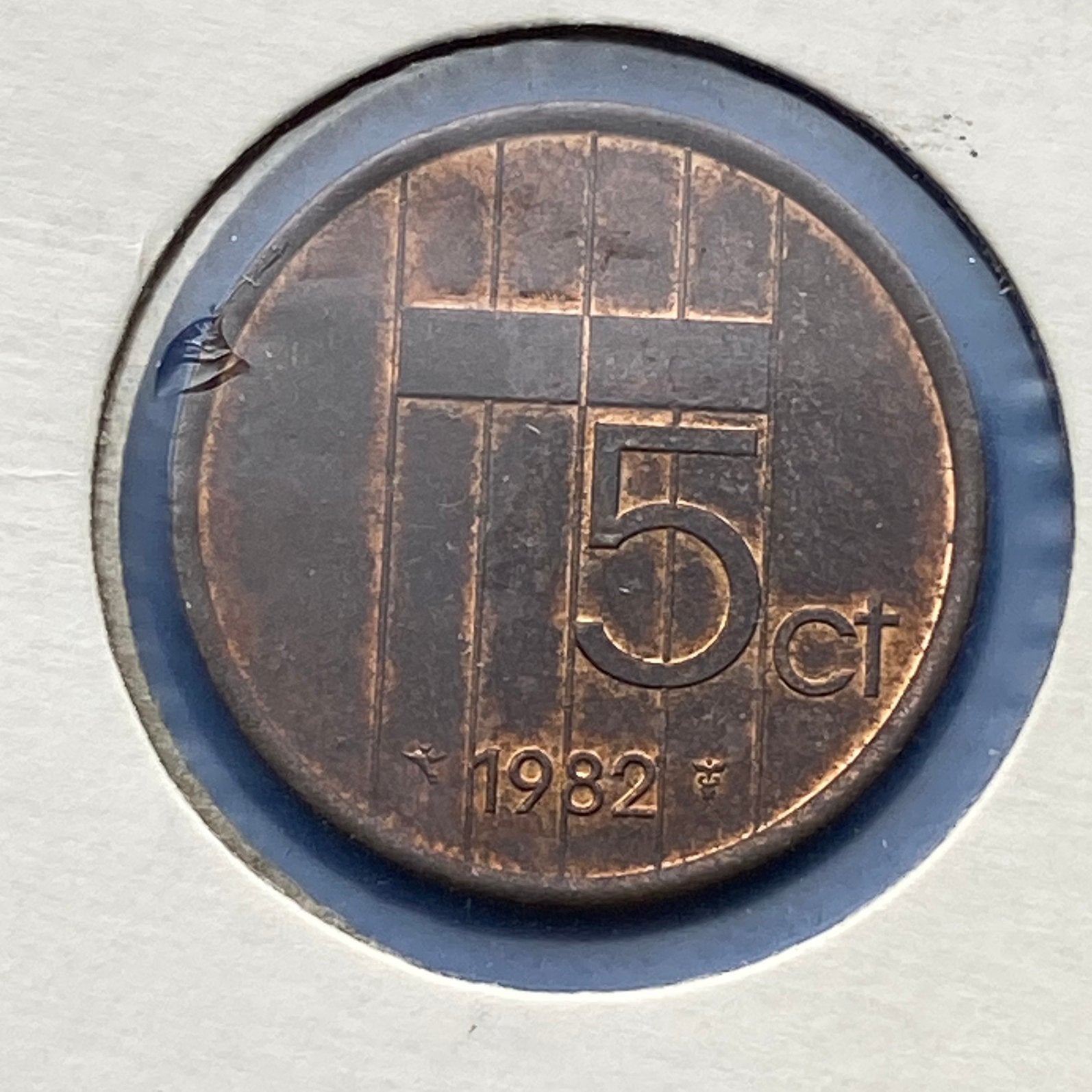 5 Cent uit 1982 van Beatrix, Verzenden, Koningin Beatrix, 5 cent, Losse munt