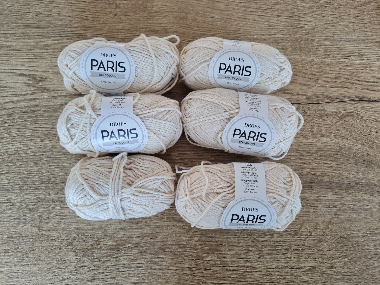 Haakgaren 100% Katoen - Drops Paris, Ophalen of Verzenden, Nieuw, Haken, Wol of Garen