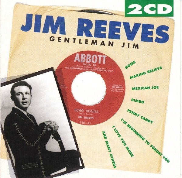 Jim Reeves - Gentleman Jim cd, Ophalen of Verzenden, Zo goed als nieuw