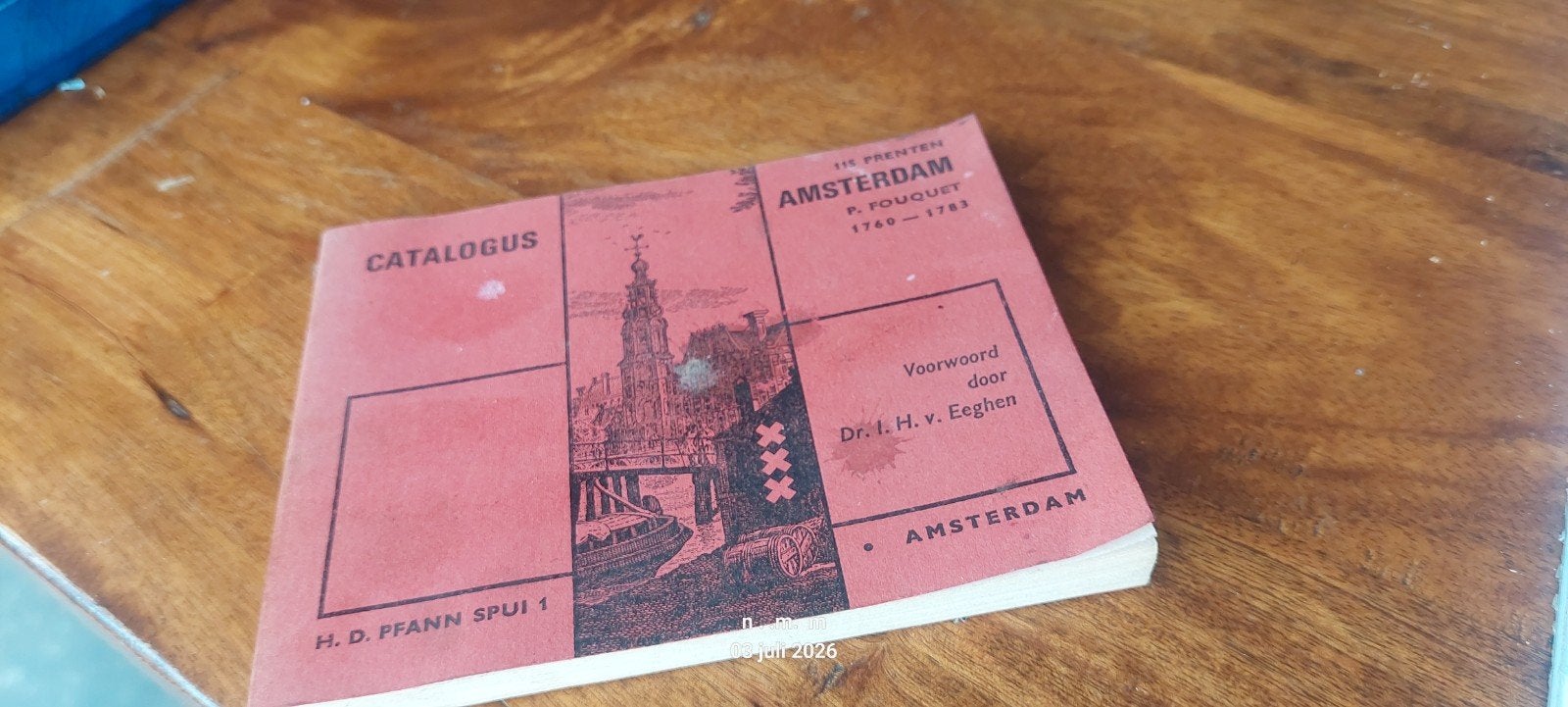 Catalogus amsterdam, Ophalen of Verzenden, Zo goed als nieuw