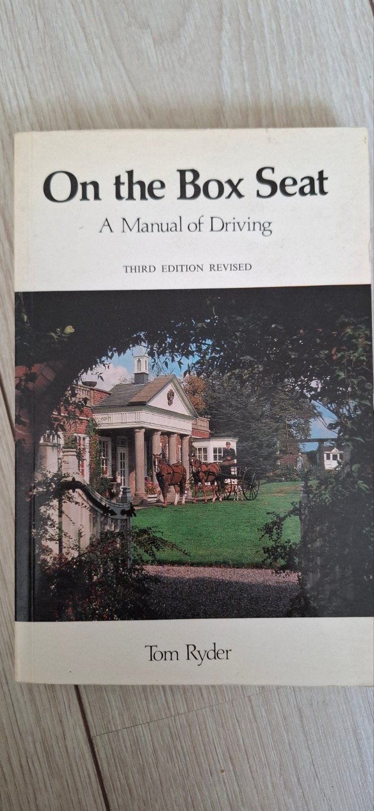 On the Box Seat: A Manual of Driving - Tom Ryder, Ophalen of Verzenden, Gelezen, Algemeen, Tom Ryder