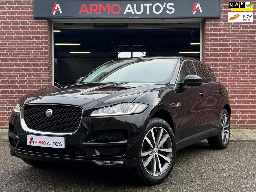 Jaguar F-PACE 2.0 Portfolio AWD 20d | Pano | DealerOH, Automaat, Gebruikt, Euro 6, 4 cilinders