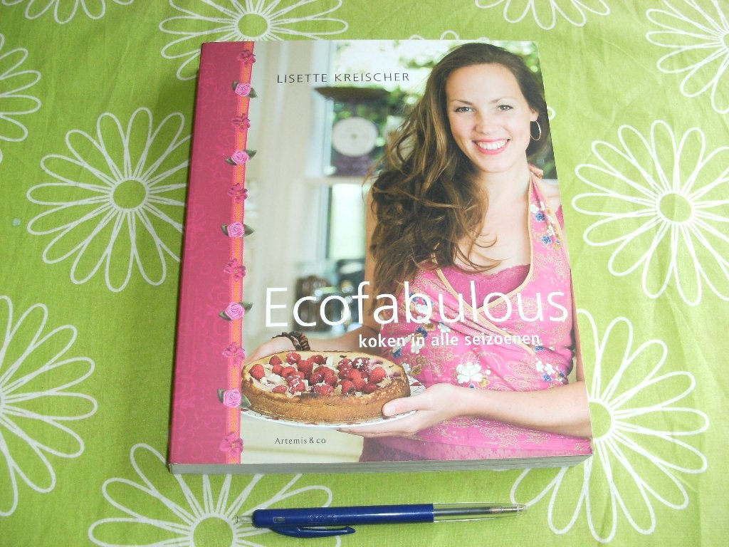 Ecofabulous - een boek vol pure recepten - Lisette Kreischer, Ophalen of Verzenden, Zo goed als nieuw, Hoofdgerechten