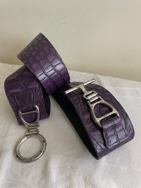Leren Riem van Bernd Cotz 95, Kleding | Dames, Overige kleuren, Echt leder, 90 tot 100 cm, Ophalen of Verzenden
