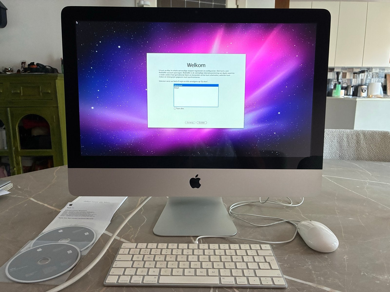Apple iMac 21,5" Late 2009 | 1TB | Incl. toetsenbord en muis, Computers en Software, Ophalen, Gebruikt, HDD, IMac