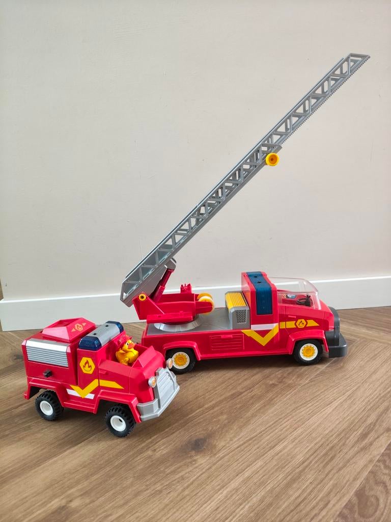 Brandweerauto's Playmobil Duck on Call, Ophalen of Verzenden, Zo goed als nieuw