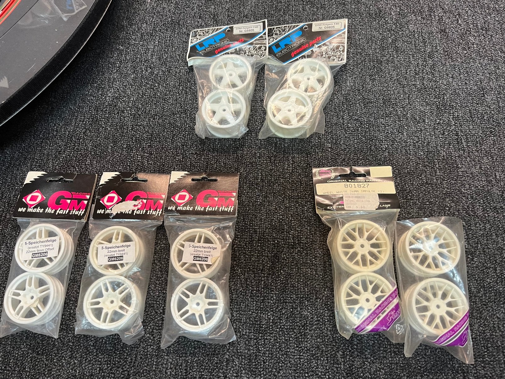 1/10 touring velgen nieuw vintage rc, Hobby en Vrije tijd, Modelbouw | Radiografisch | Auto's, Ophalen of Verzenden, Zo goed als nieuw