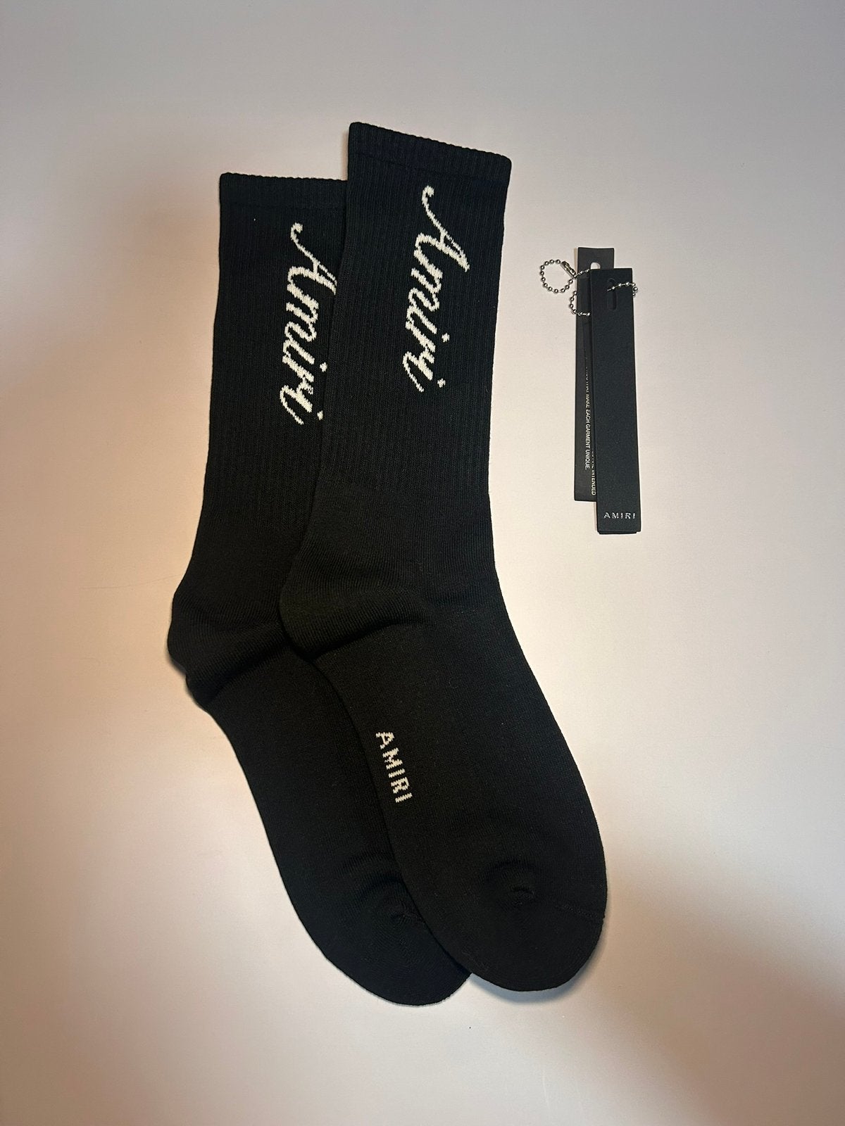 Amiri sokken, Kleding | Heren, Sokken en Kousen, Ophalen of Verzenden, Zo goed als nieuw, Maat 39 t/m 42, Zwart