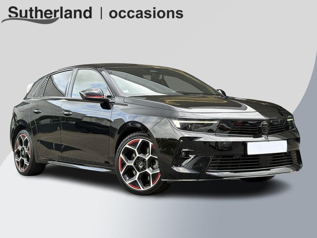 Opel Astra 1.6 Hybrid GS Line PHEV 180pk | Black Edition | H, Gebruikt, 4 cilinders, 181 pk, Alcantara
