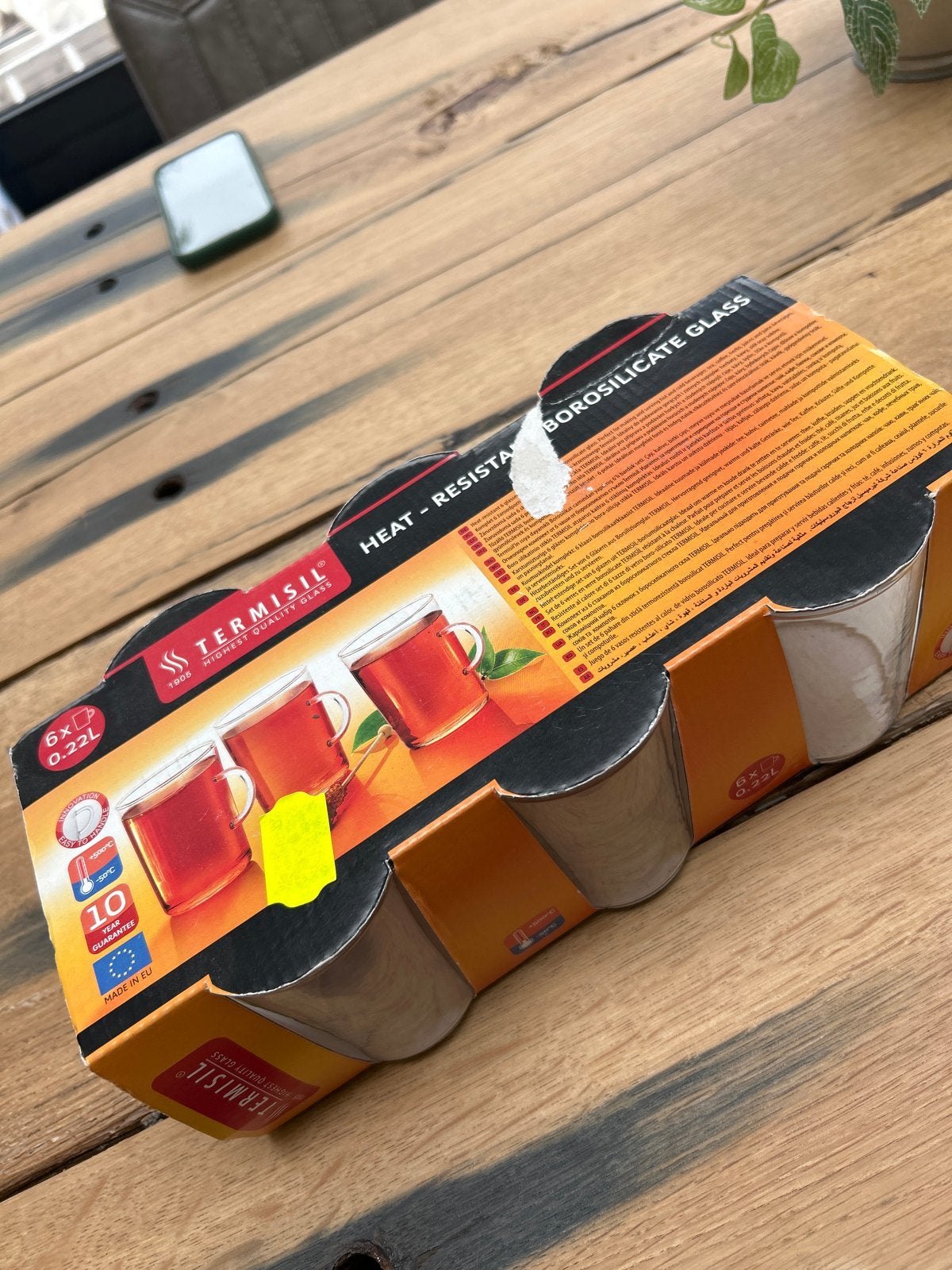 Termisil hittebestendige glazen - 6 stuks (0.22L), Ophalen, Glas of Glazen, Overige merken, Nieuw