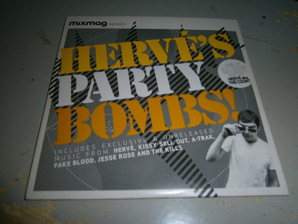 Hervé – Party Bombs! Mixmag covermount CD. 2008. Electro, Ophalen, Zo goed als nieuw, Verzamelalbum, Electro