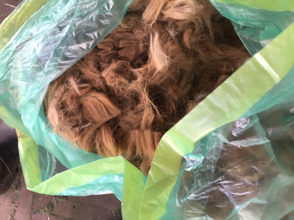 Alpaca wol, Gebruikt, Overige typen, Dieren, Ophalen of Verzenden
