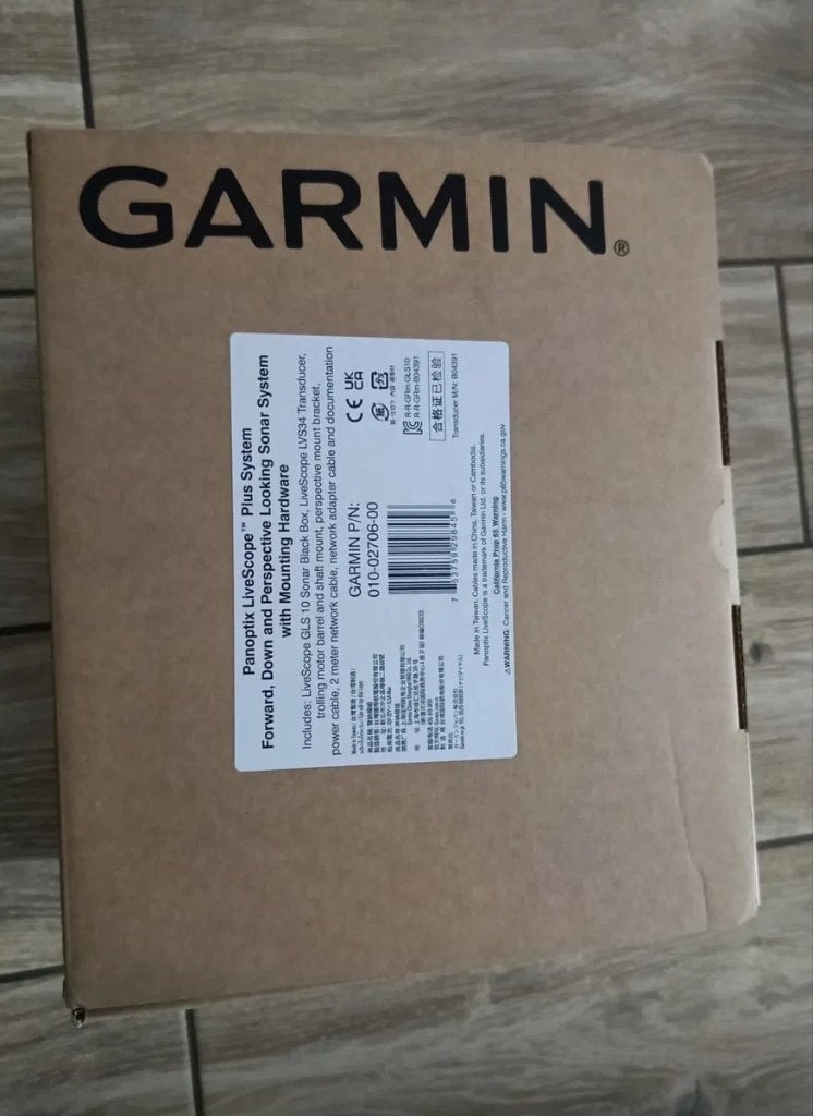 GARMIN LiveScope Plus met GLS 10-module en LVS34-transducer, Ophalen of Verzenden, Nieuw, Kaartplotter of Fish Finder
