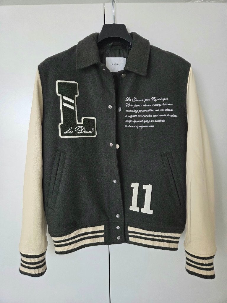 Les Deux varsity jacket baseball jas jack, Ophalen of Verzenden, Zo goed als nieuw