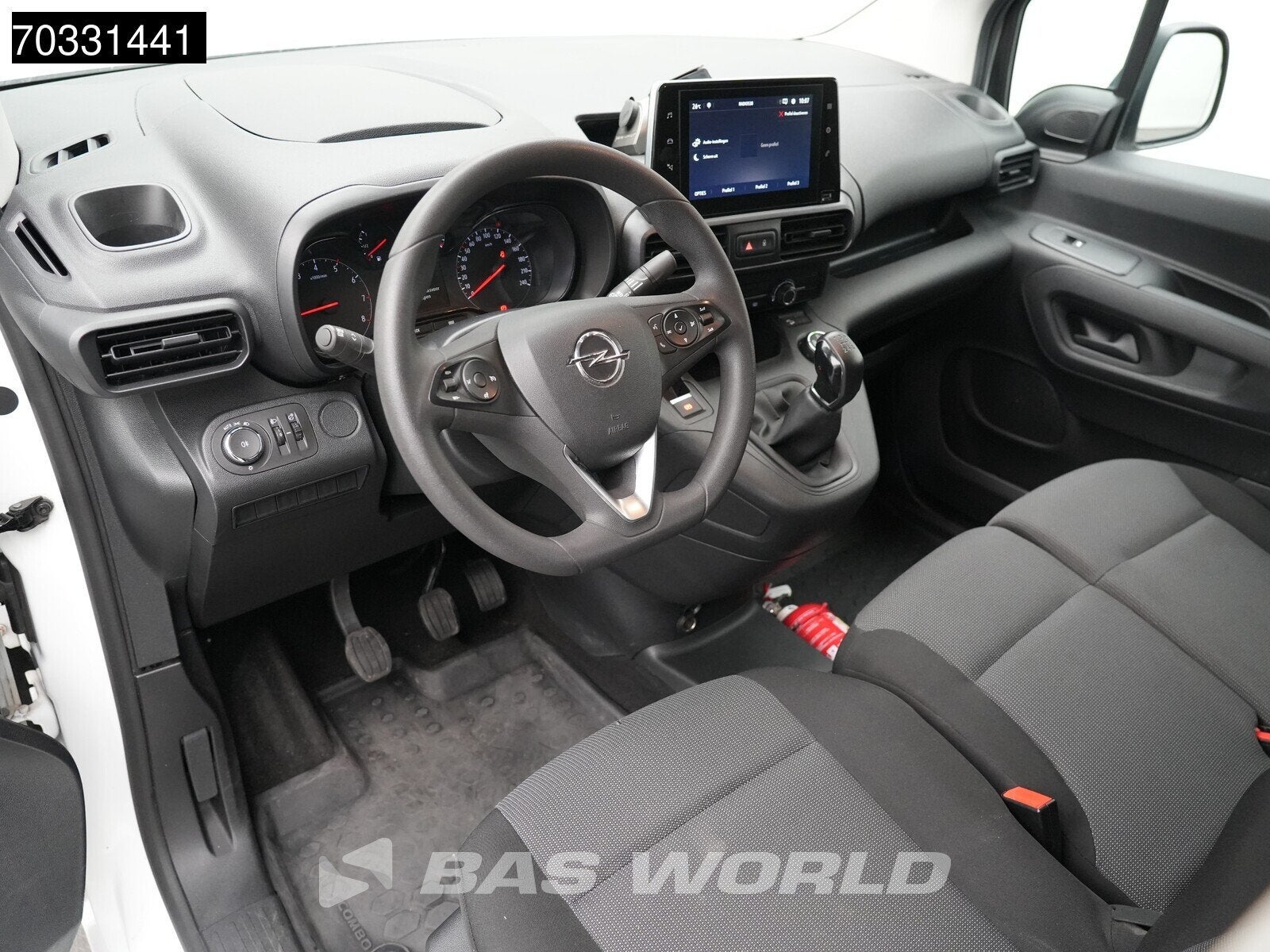 Opel Combo 102pk L2 XL Airco Cruise Navi Trekhaak L2H1 Airco, Auto's, Bestelauto's, Stof, Gebruikt, Euro 6, 4 cilinders