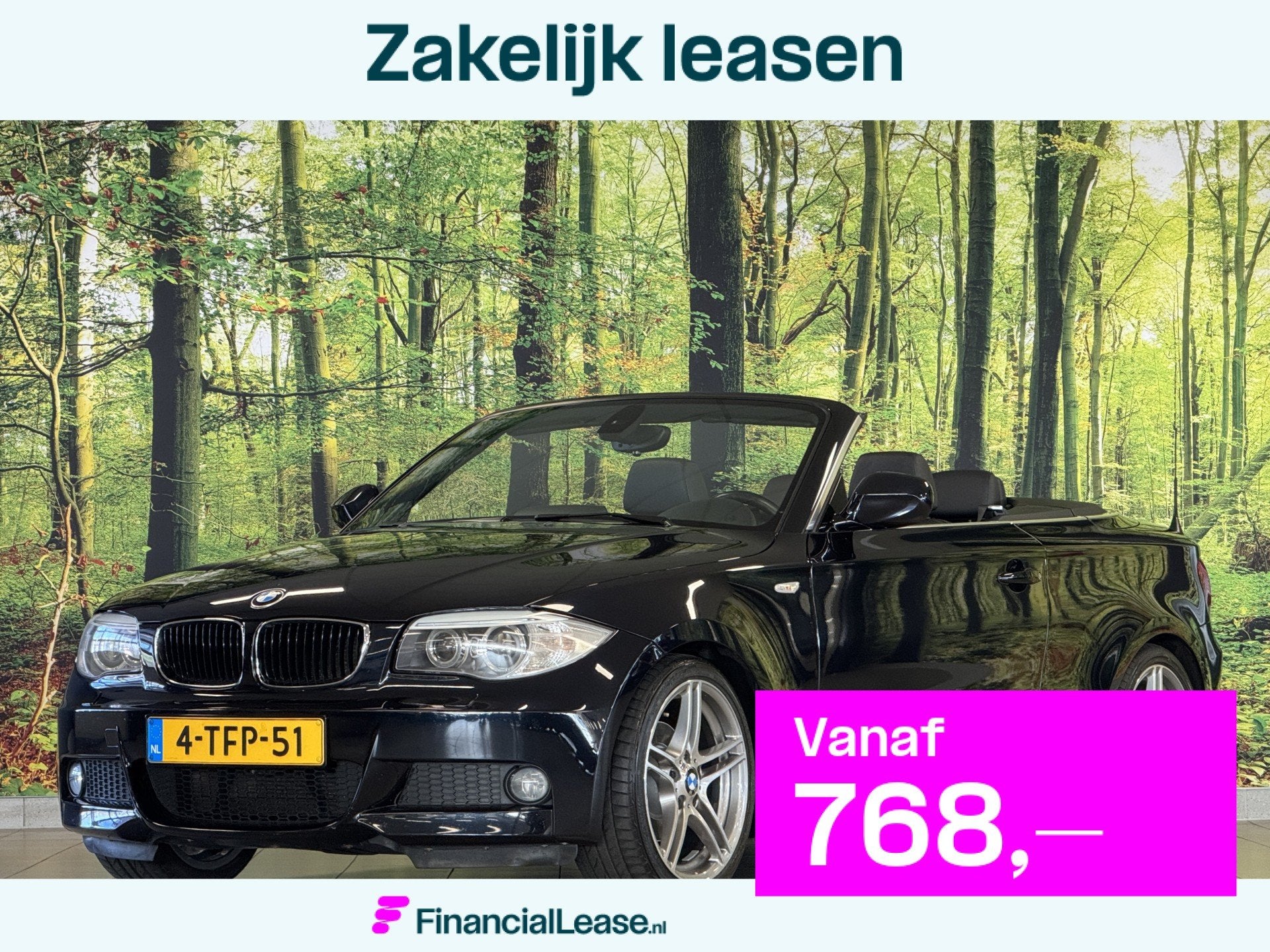 BMW 1 Serie Cabrio 118i M Sport Edition | Origineel Nederlan, Euro 5, Achterwielaandrijving, Zwart, Cabriolet