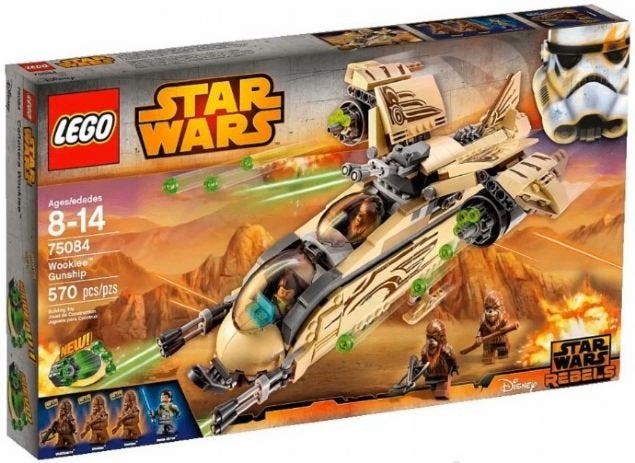 Lego Star Wars Wookiee Gunship nr 75084, Lego, Lego, Star Wars, Lego