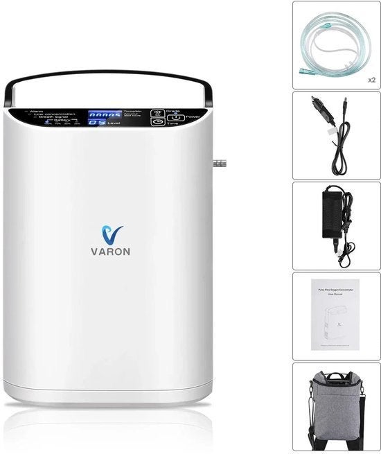Varon NT-01 Draagbare Zuurstofconcentrator ONGEOPEND, Ophalen of Verzenden, Nieuw