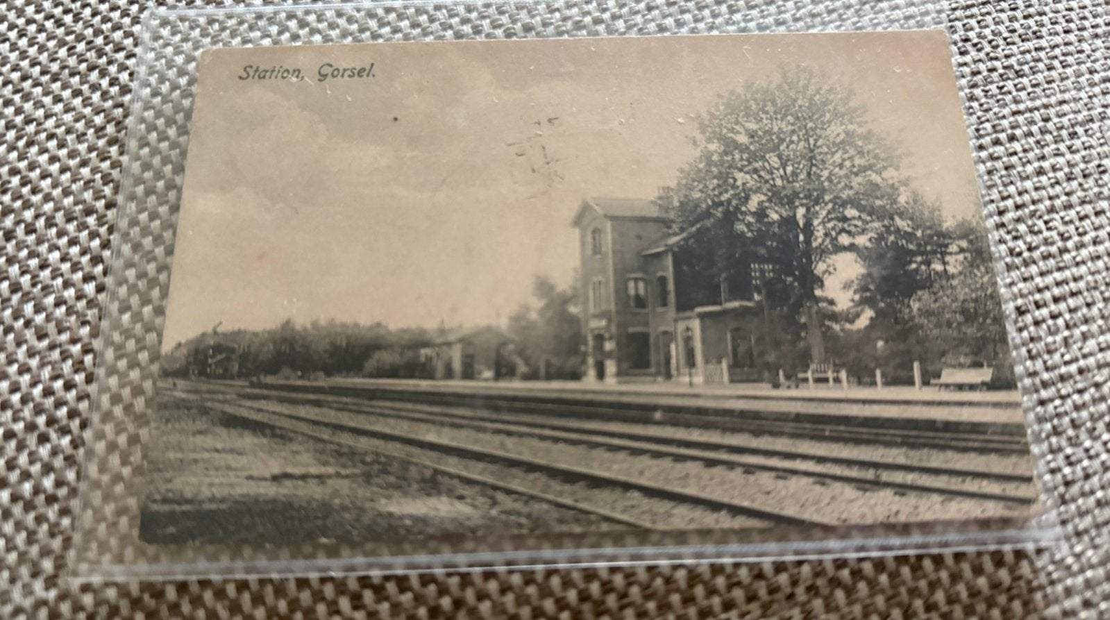 Station Gorssel – spoorlijn Zutphen–Deventer, Ophalen of Verzenden, 1920 tot 1940, Gelderland