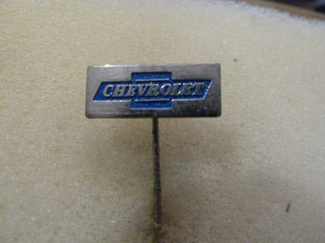 Vintage Chevrolet Speldje - Auto Merk Pin, Verzamelen, Ophalen of Verzenden, Gebruikt, Merk, Speldje of Pin