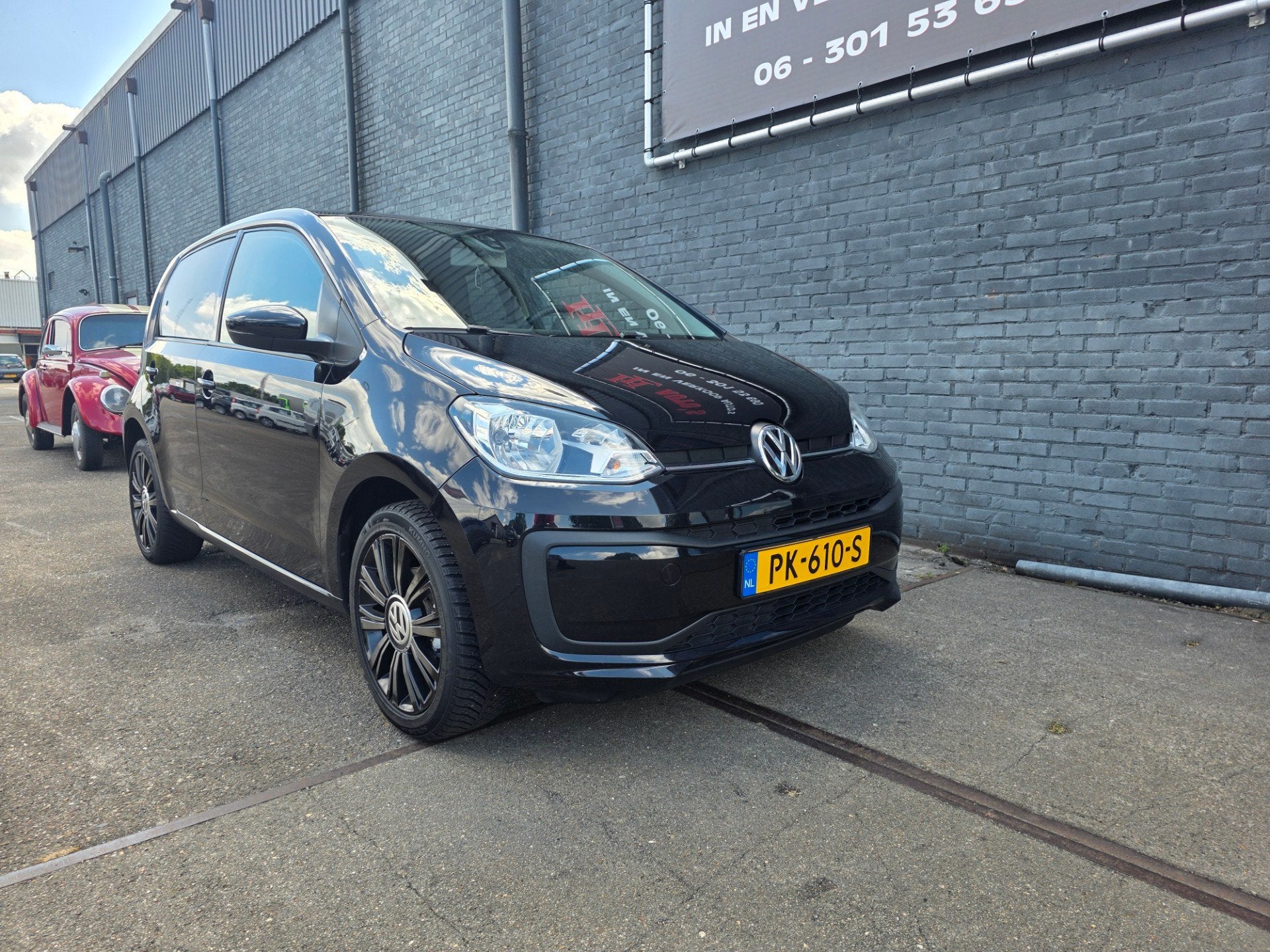 Volkswagen Up! 1.0 BMT move up!, Auto's, Stof, Gebruikt, Zwart, Origineel Nederlands