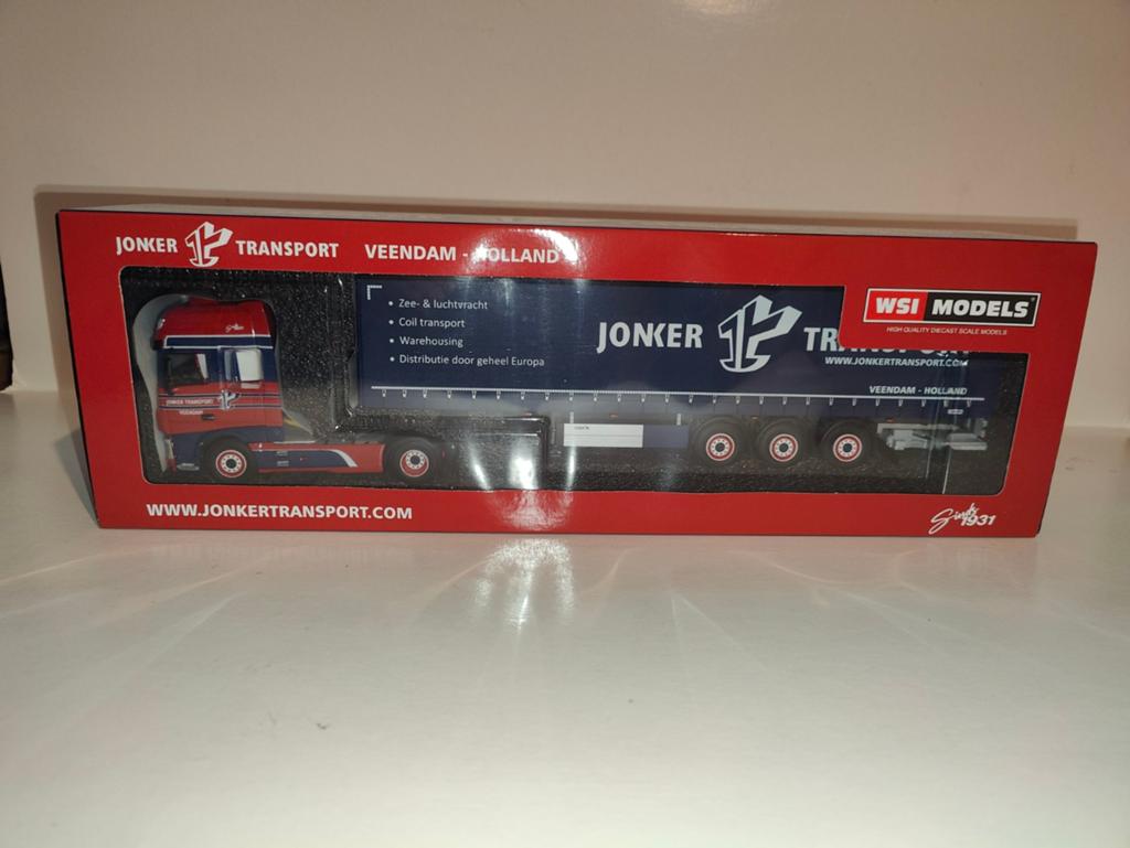 Daf XF super space cab 4x2 Jonker Transport Veendam Nieuw, Hobby en Vrije tijd, Modelauto's | 1:50, Ophalen of Verzenden, Nieuw