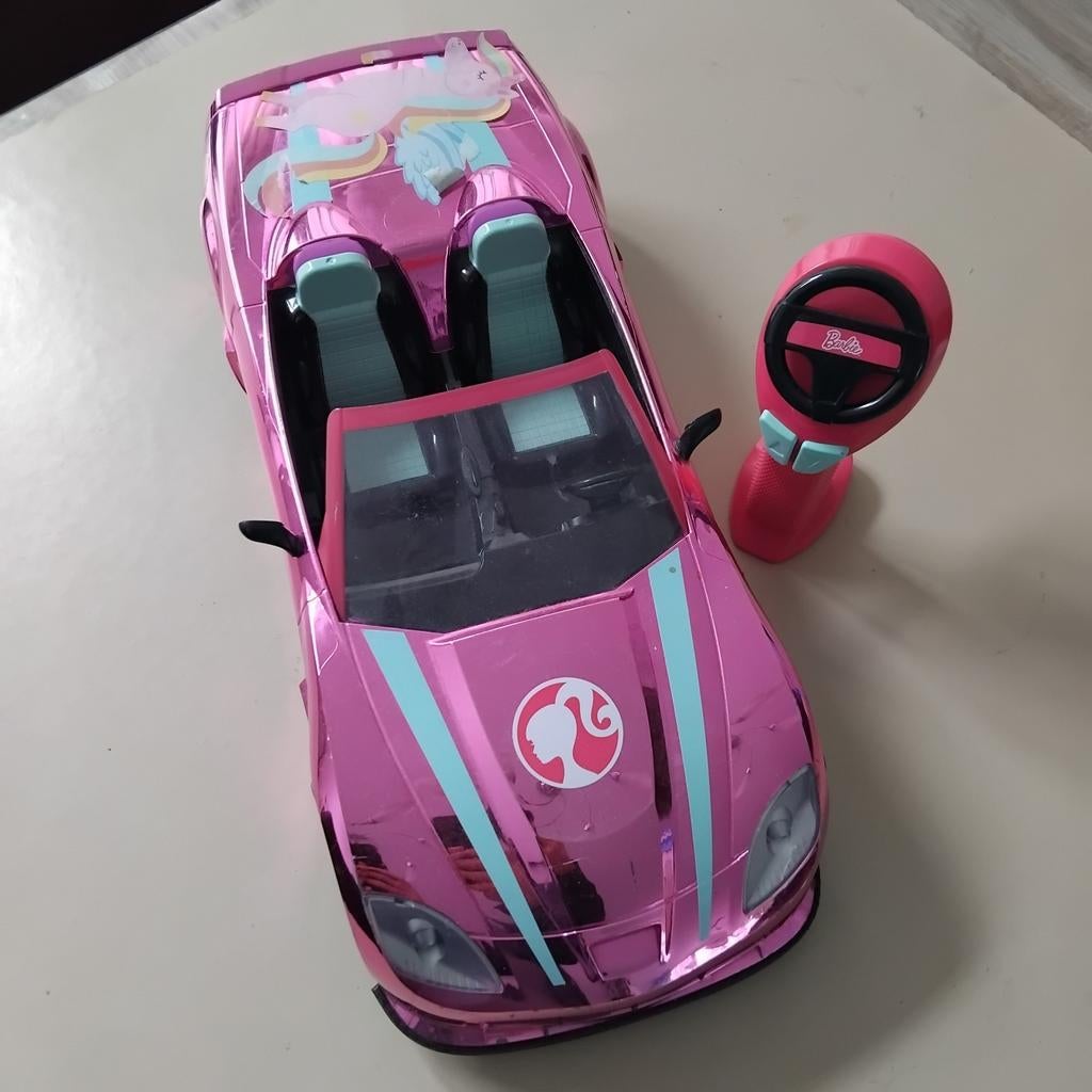 Barbie auto, Ophalen, Mobiel
