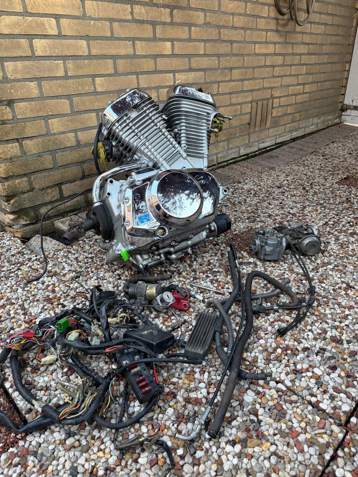 Suzuki Intruder VS800 Motorblok met onderdelen, Ophalen, Gebruikt