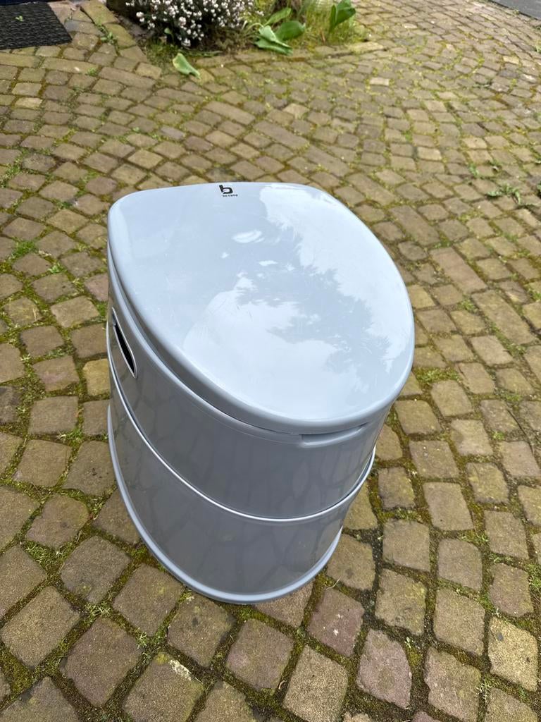 Bo-Camp draagbaar campingtoilet - Grijs, Ophalen, Zo goed als nieuw
