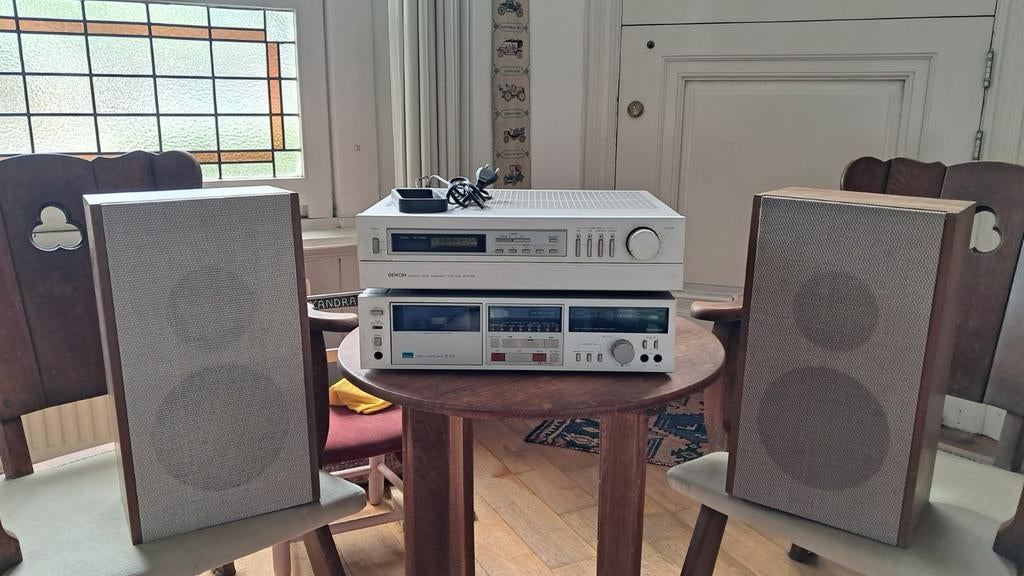 Denon Stereoinstallatie met Sansui Cassettedeck en Dualboxen, Ophalen