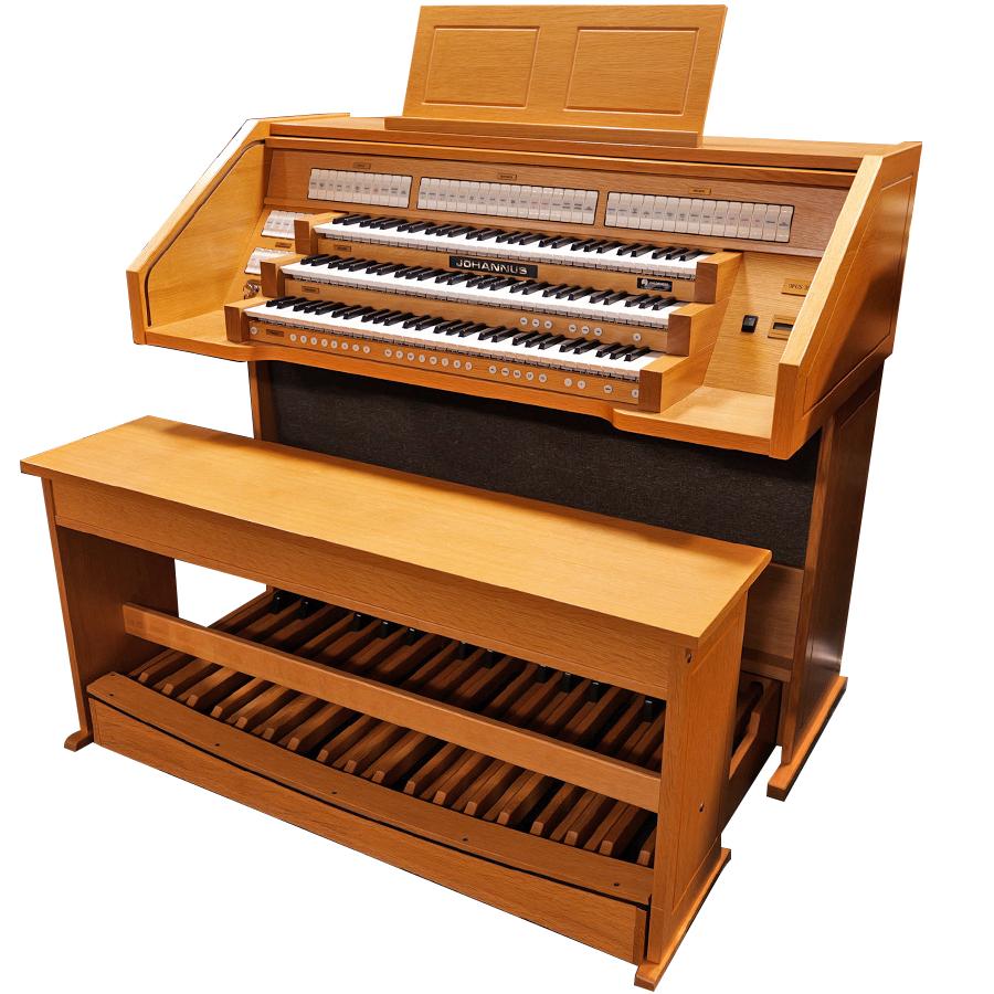Johannus opus 35 Blank Eiken, Muziek en Instrumenten, Orgels, Gebruikt, Orgel, 3 klavieren, Ophalen of Verzenden
