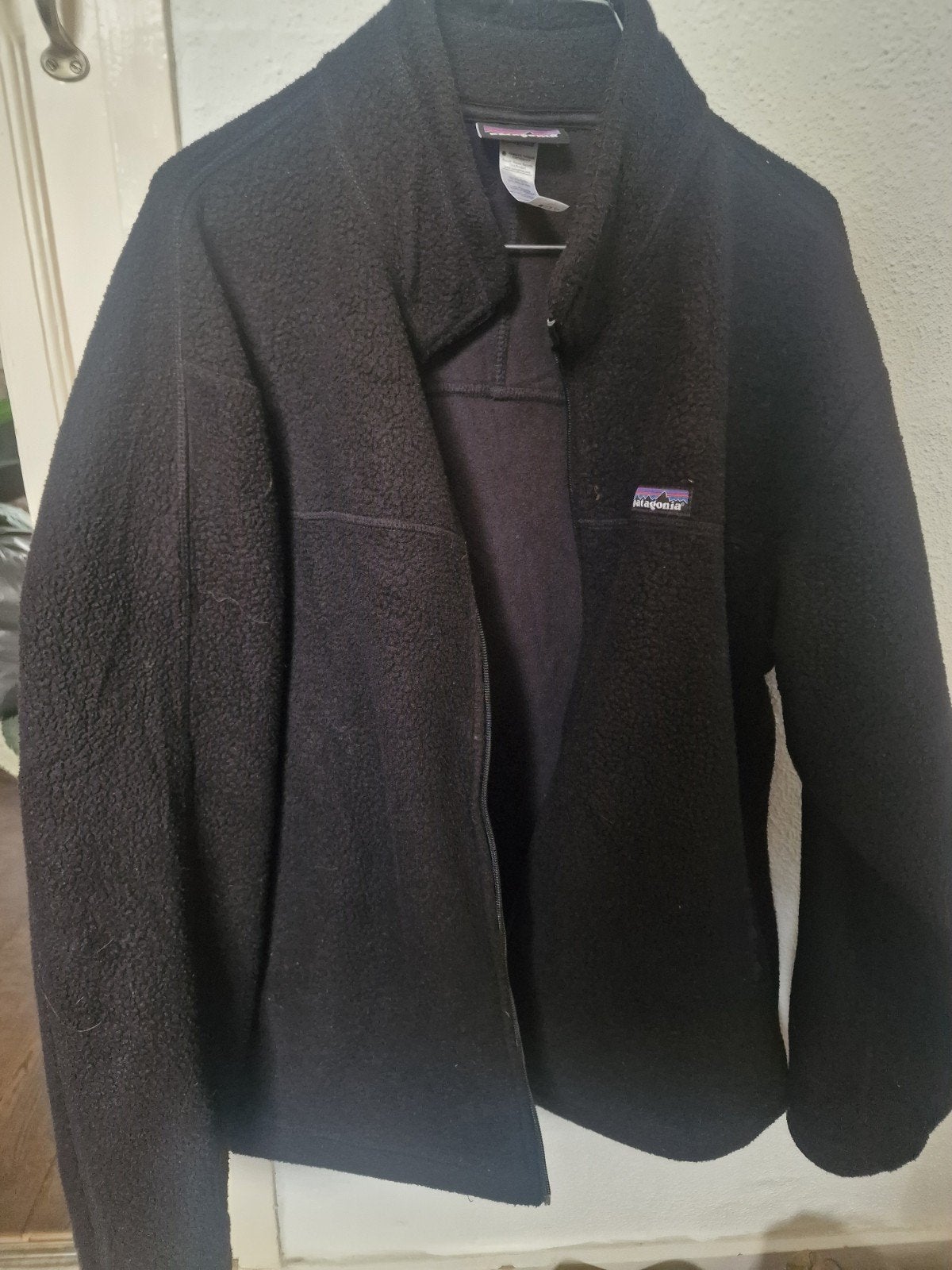 Patagonia fleece - Zwart, L, Heren, Kleding | Heren, Maat 52/54 (L), Zwart, Ophalen of Verzenden, Zo goed als nieuw