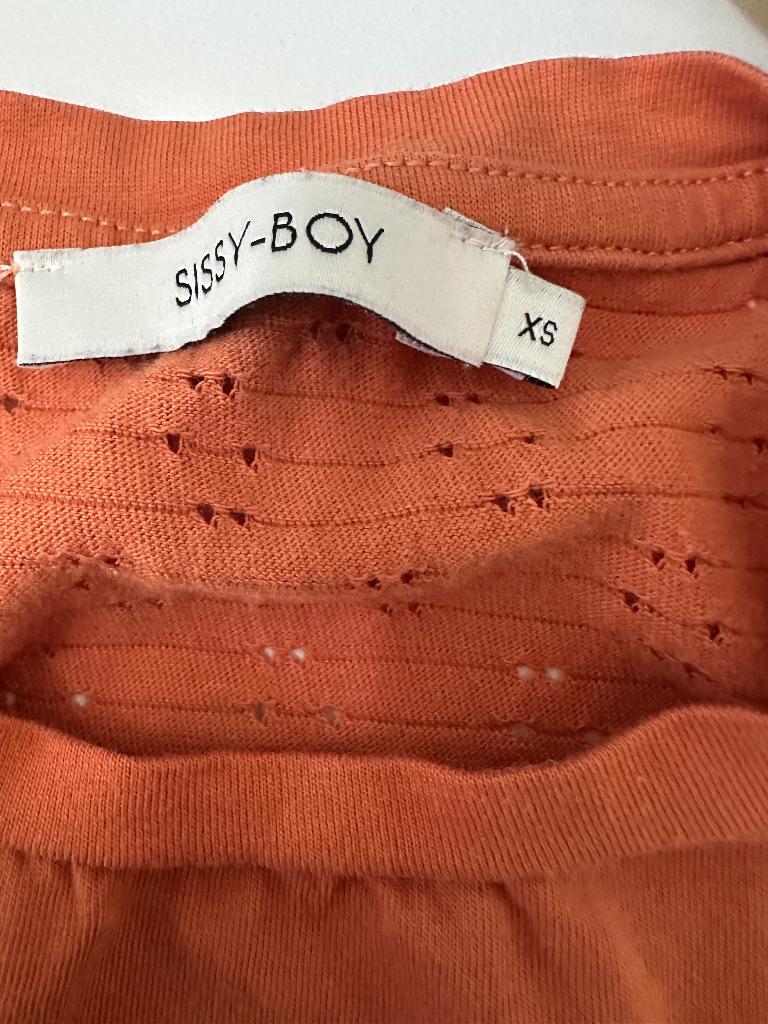 Sissy Boy top XS, Oranje, Ophalen of Verzenden, Zo goed als nieuw, Maat 34 (XS) of kleiner