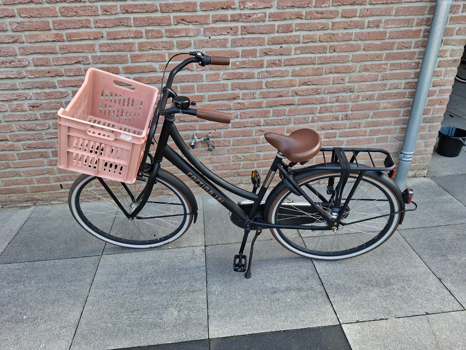 Cortina U4 meisjes Transportfiets 26inch, Terugtraprem, Gebruikt, Versnellingen, Minder dan 47 cm