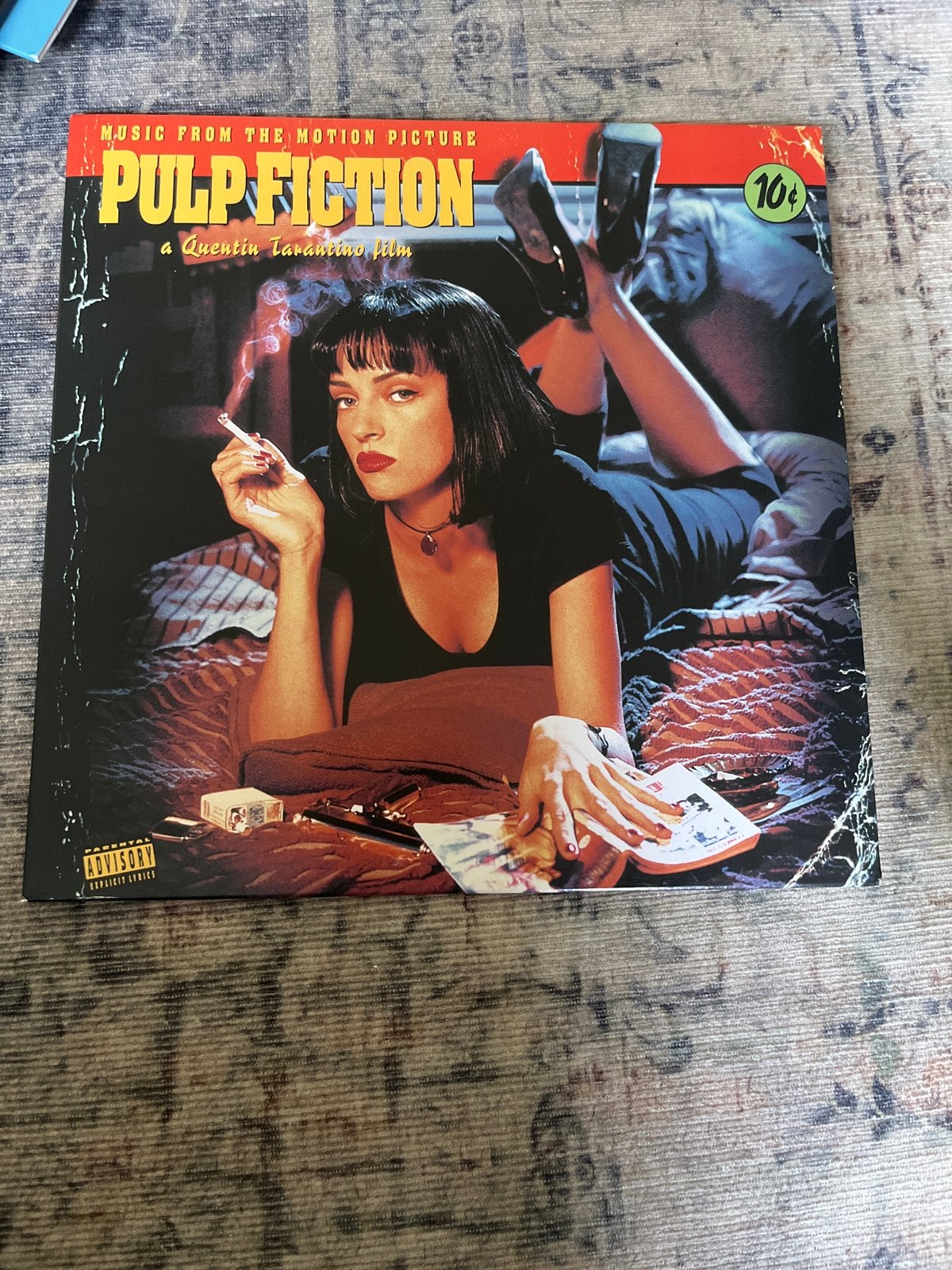 Pulp Fiction Soundtrack Vinyl - Zo goed als nieuw, Ophalen, Zo goed als nieuw, 12 inch