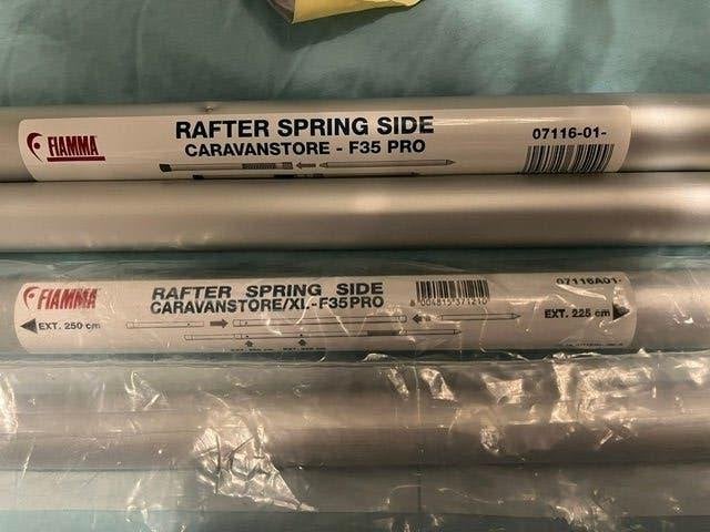 2x Fiamma rafter Springside Caravanstore F35 pro, Ophalen, Gebruikt