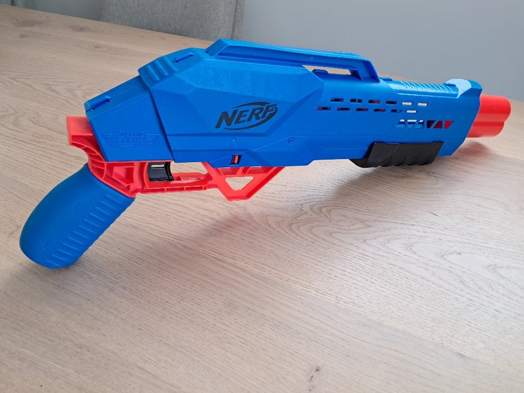 Nerf Alpha-Strike DB-2 Shotgun (goede conditie), Ophalen, Zo goed als nieuw