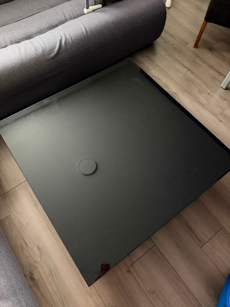 Salon tafel gratis, Ophalen, Gebruikt, 100 tot 150 cm, 50 tot 100 cm
