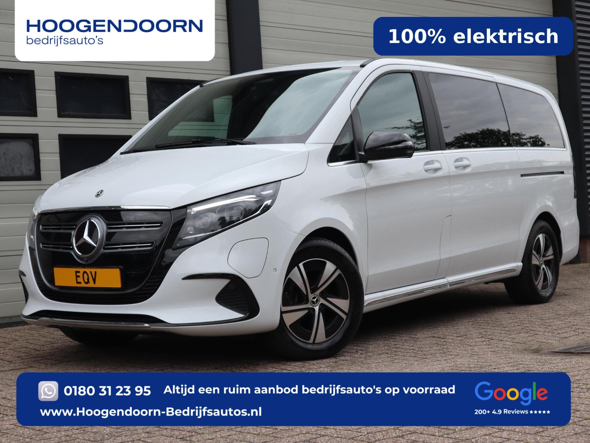 Mercedes-Benz EQV 300 90 kWh L2 8 Pers. AMG Avantgarde - Led, Stof, Gebruikt, Overige carrosserieën, 2810 kg