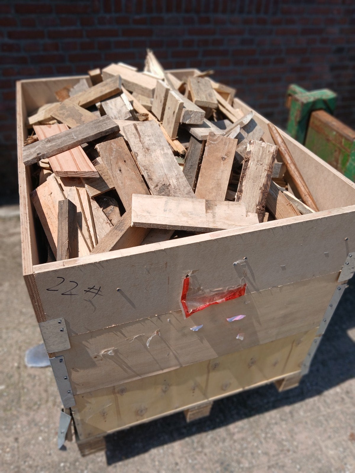 Stookhout, Minder dan 3 m³, Ophalen