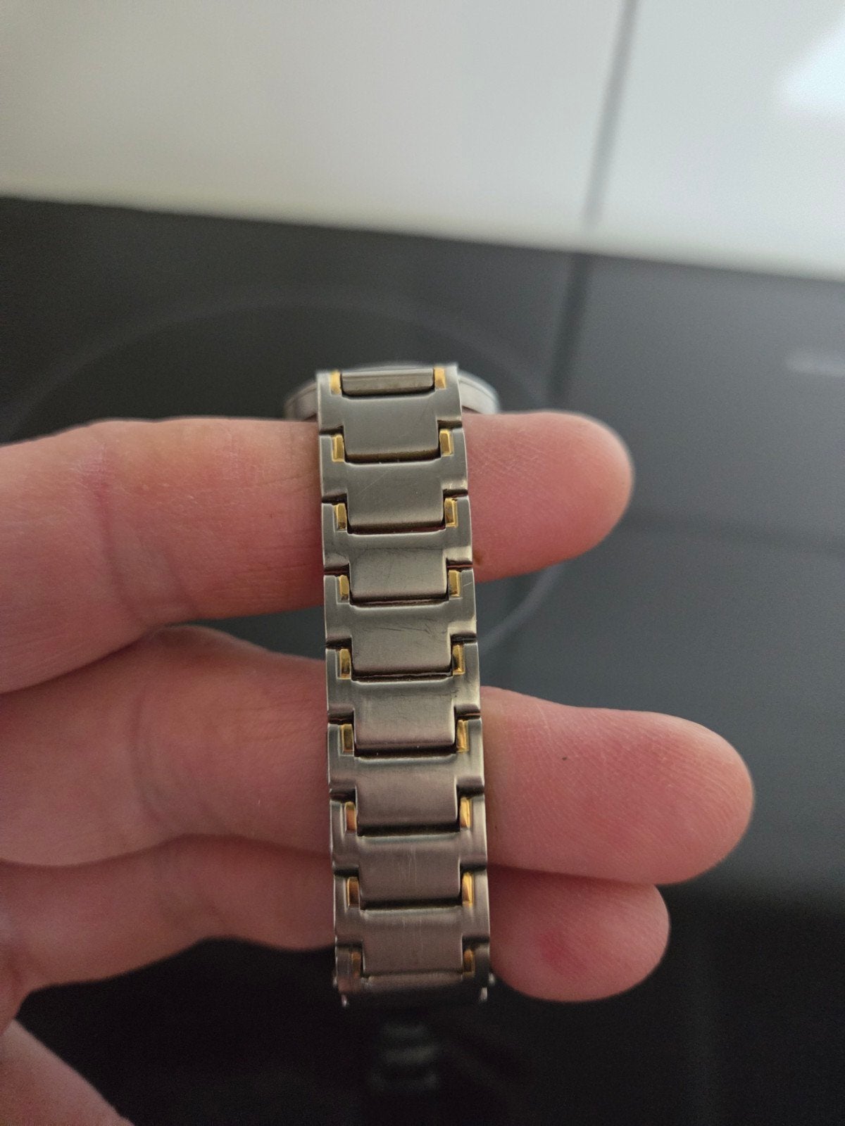 Danish design horloge, Sieraden, Tassen en Uiterlijk, Ophalen of Verzenden, Staal, Overige merken