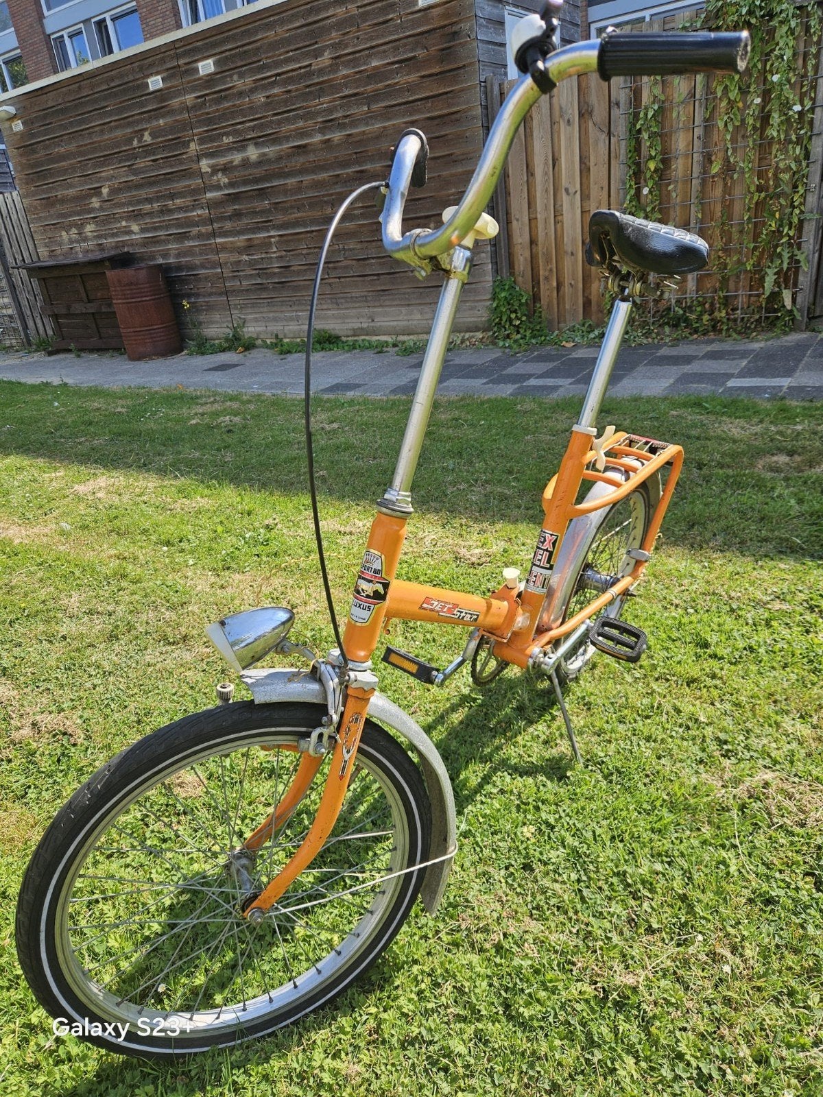 Antieke Jetstar Luxus Vouwfiets - Uniek Verzamelobject, 20 inch of meer, Gebruikt, Velgrem, Totaal opvouwbaar